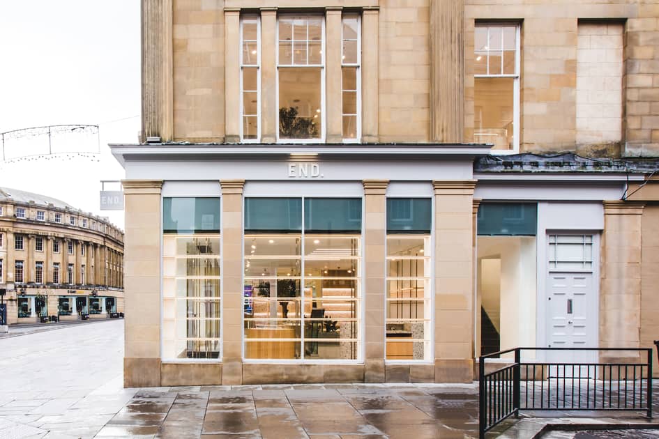 El fin.  abre la primera tienda para mujeres en Newcastle upon Tyne