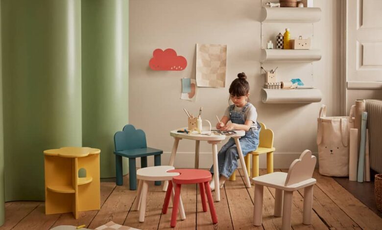 H&M lanza su primera colección de muebles para niños