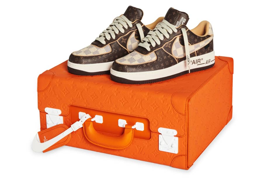 Las zapatillas Virgil Abloh Louis Vuitton x Nike alcanzan los 25 millones de dólares en una subasta