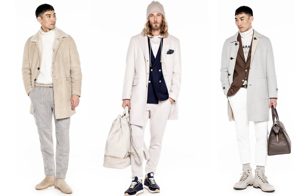 Tejido de alta calidad e inspiración preppy para la colección AV23 de Eleventy