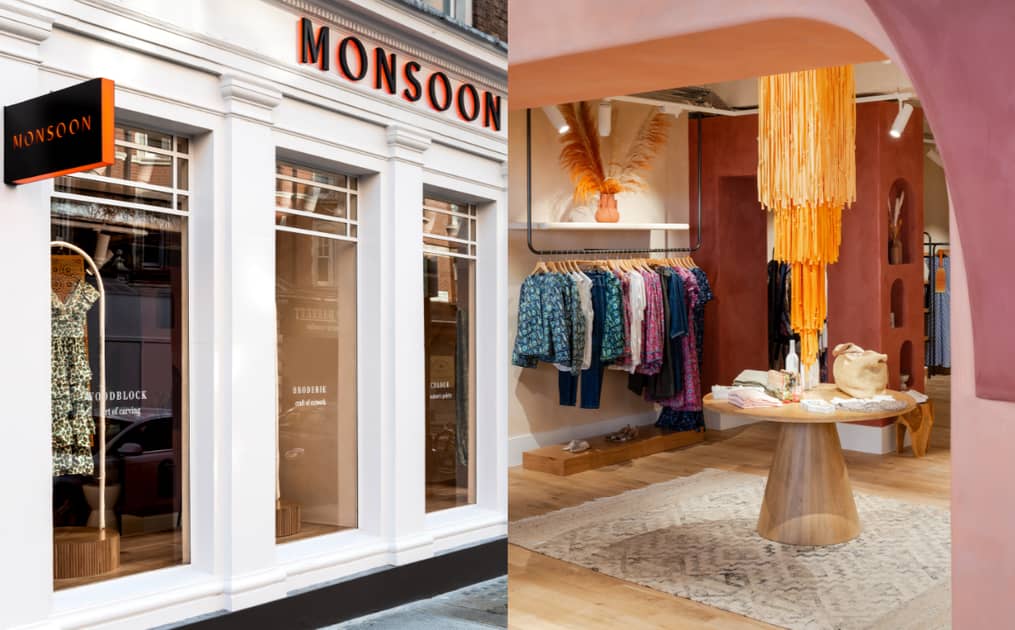 Monsoon abre un nuevo concepto de tienda boutique en Londres