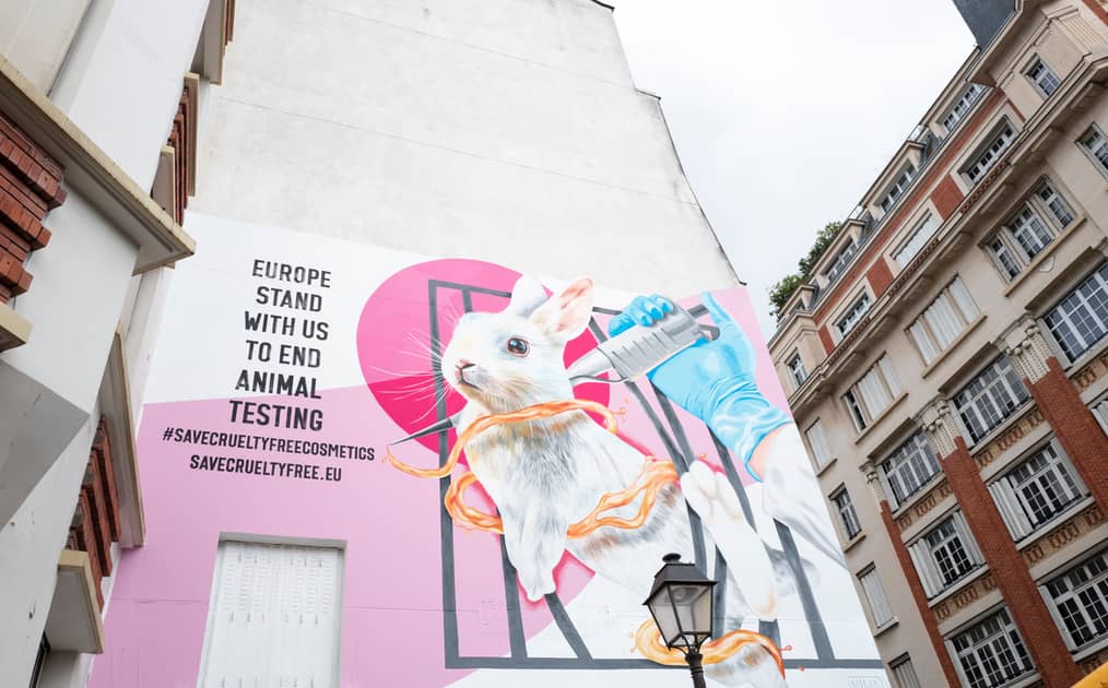 The Body Shop y Dove unen fuerzas para poner fin a la experimentación con animales en Europa