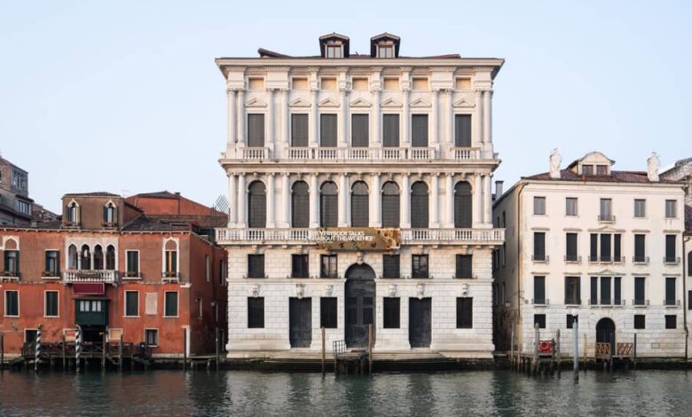 Fondazione Prada inaugurará la exposición «Todos hablan del tiempo» en Venecia.