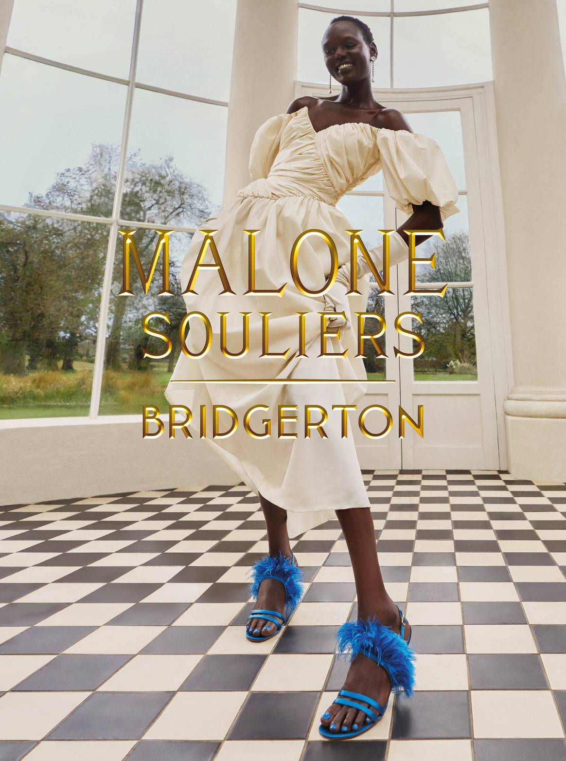 Campaña Bridgerton X Malone Souliers