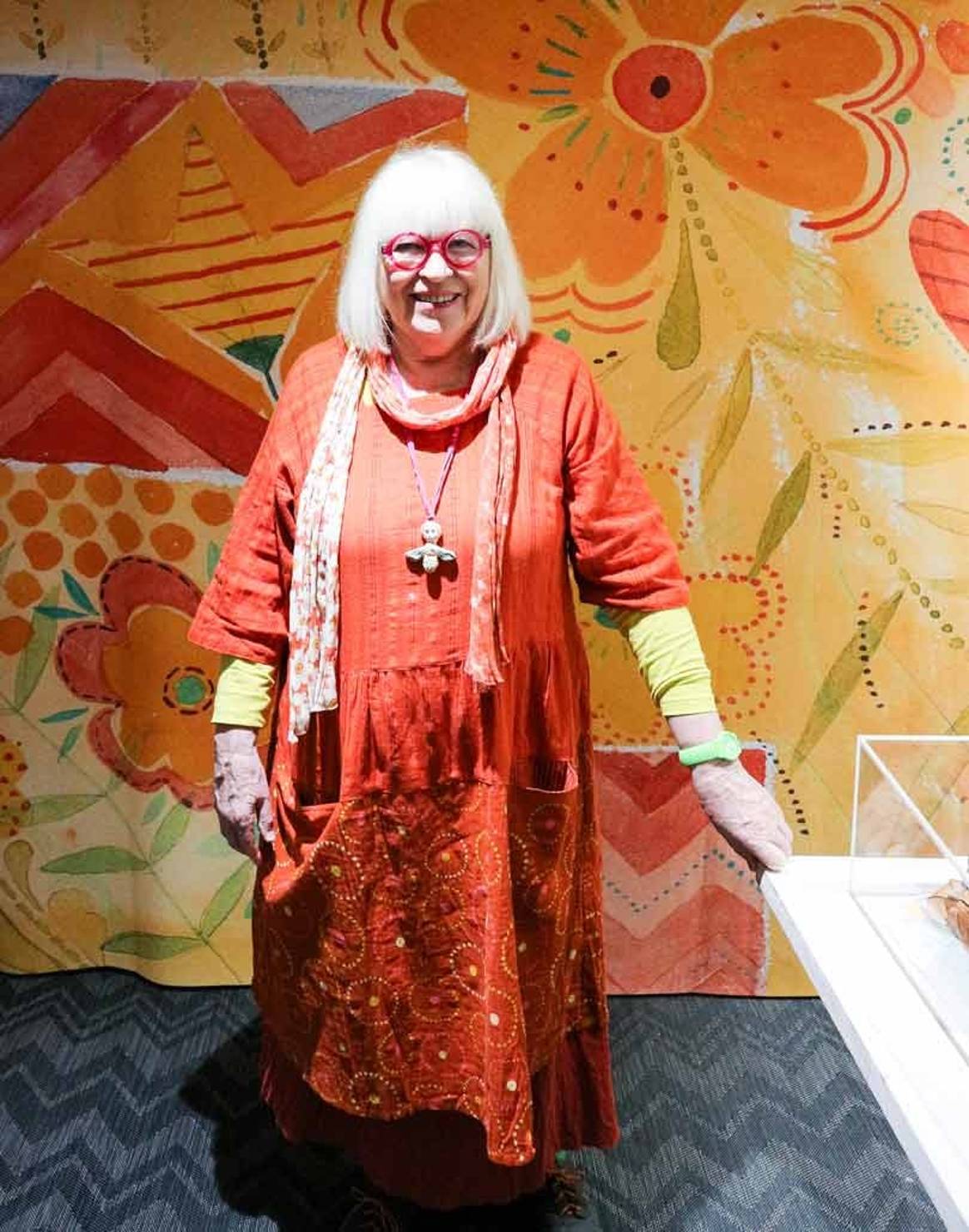 Gudrun Sjödén celebra cuatro décadas con exposiciones