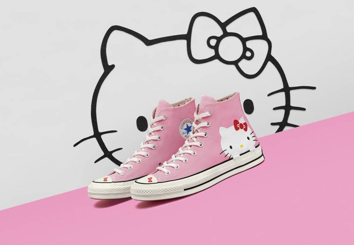 En imágenes: Converse lanzará la colección Hello Kitty