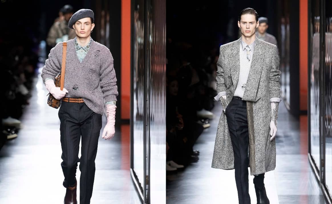 Dior AW20 trae un toque londinense a la moda masculina parisina