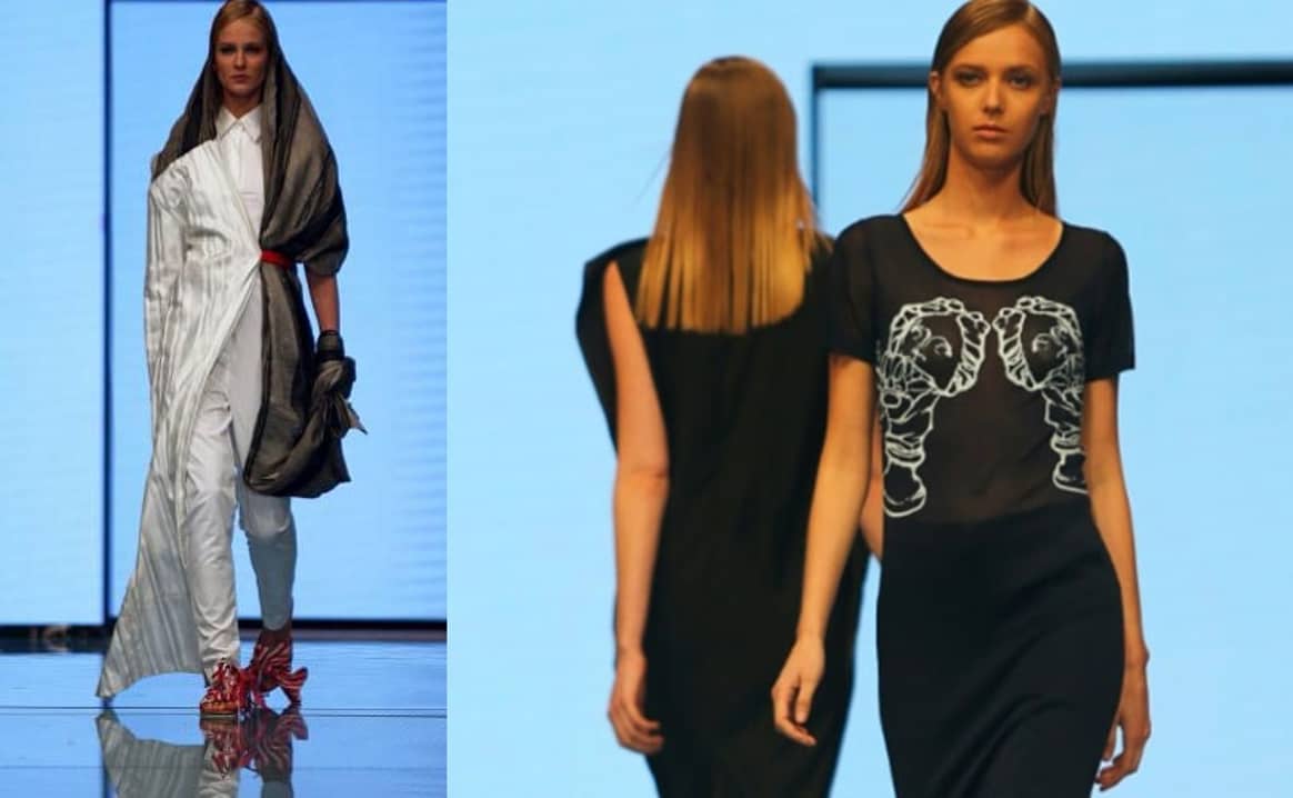 El talento de la moda en ciernes exhibe modelos en Dubái