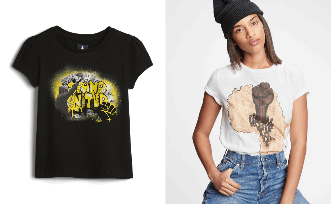 Gap apoya el Mes de la Historia Negra con una colaboración de camisetas