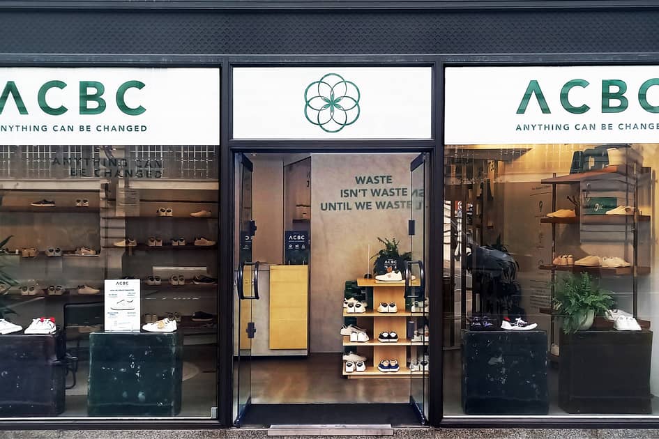 La marca de zapatillas sostenibles ACBC abre una nueva tienda en Londres