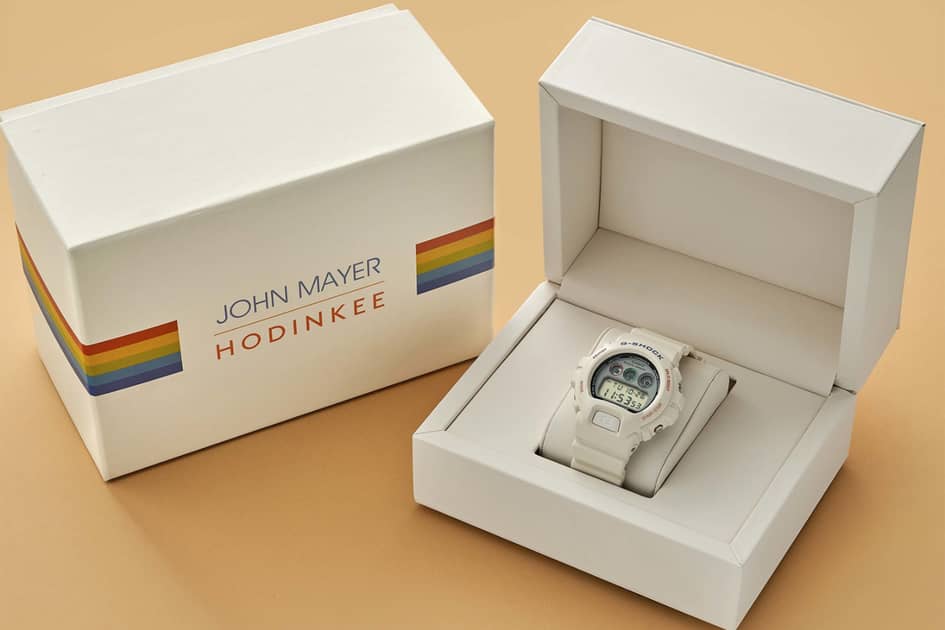 Casio G-Shock lanza una colaboración con John Mayer