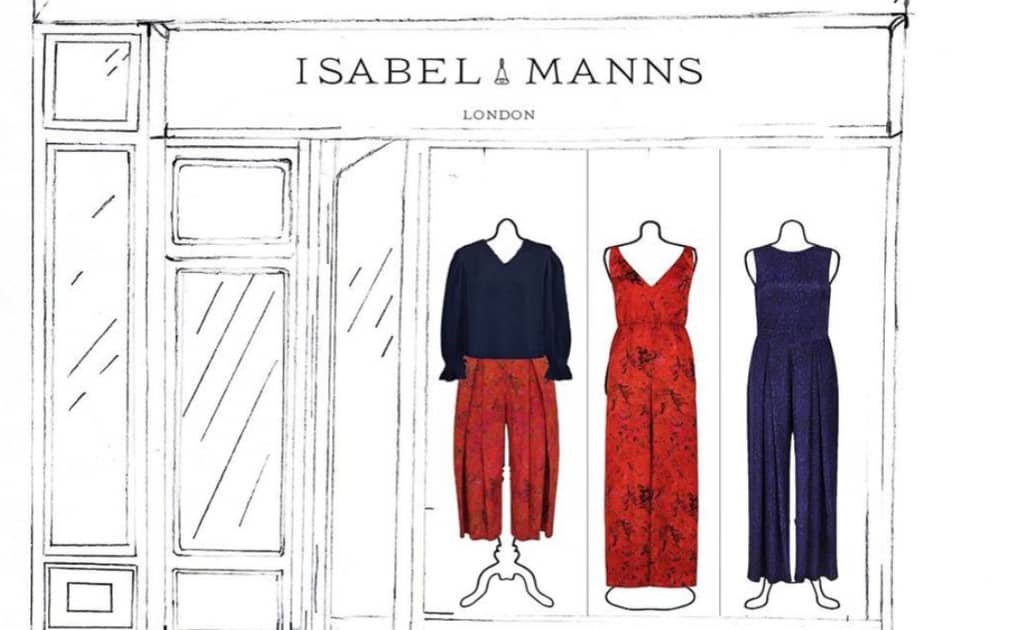 Las diseñadoras de moda femenina Isabel Manns y Taylor Yates abrirán el pop-up londinense