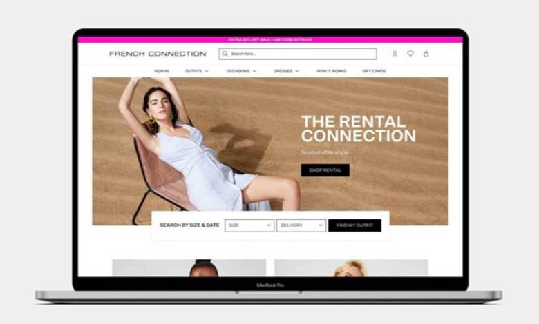 French Connection lanza servicio de alquiler bajo demanda