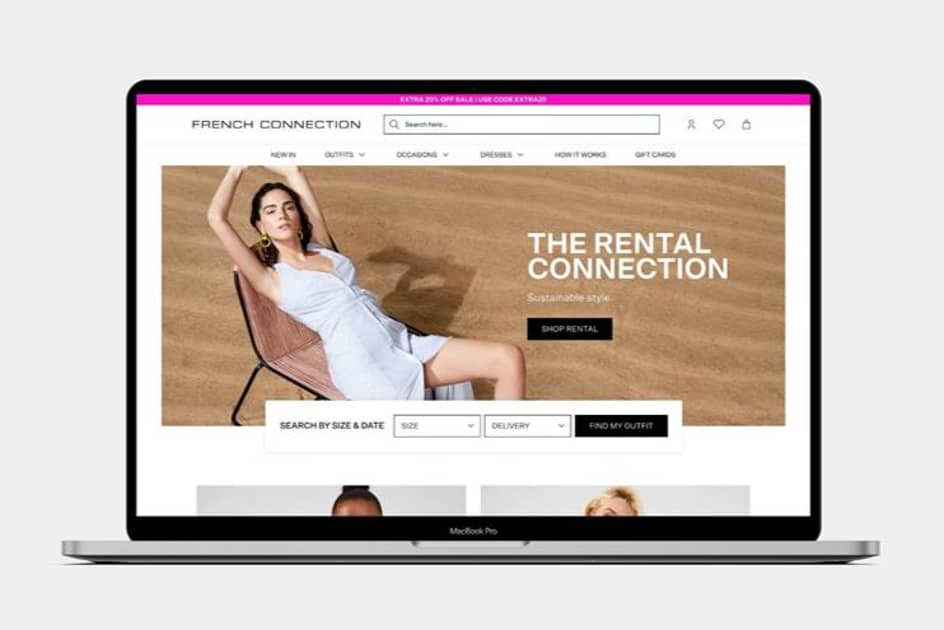 French Connection lanza servicio de alquiler bajo demanda