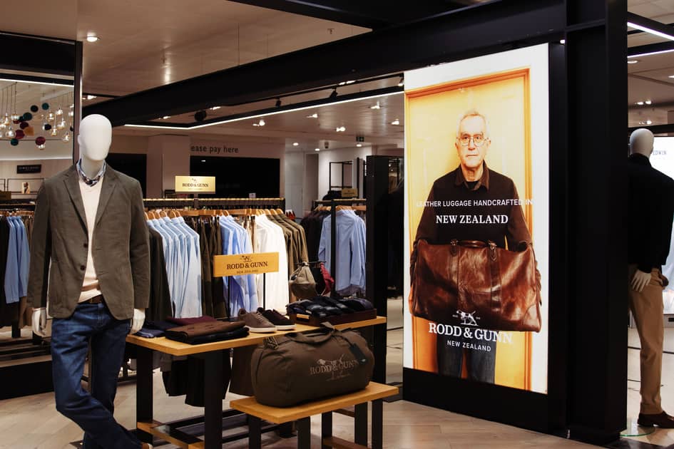 Rodd & Gunn abre una ventana emergente en John Lewis