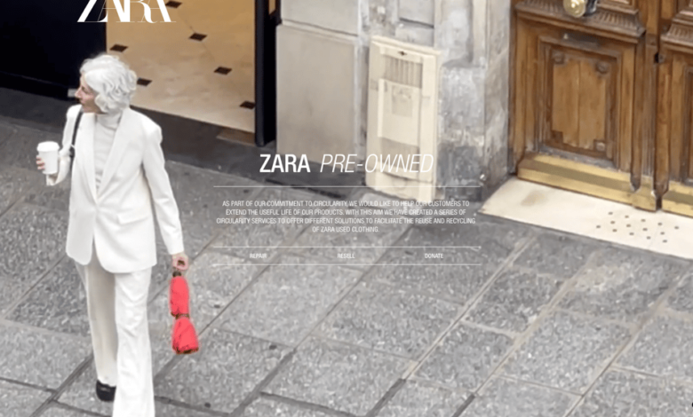 Zara lanza una oferta de reventa en Reino Unido
